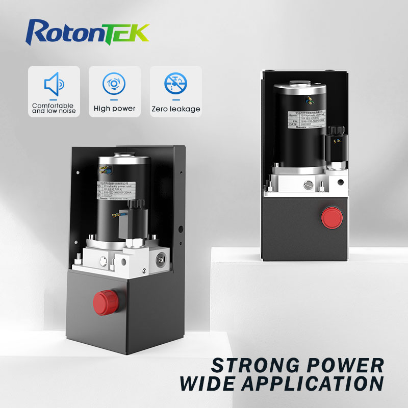 109 B series Compact hydraulic power unit - Rotontek