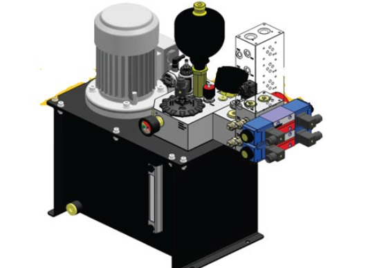 What is a hydraulic power unit used for