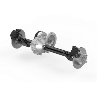 Low noise 4000W DC Permanent Magnet Synchronous Disc Brake Axle