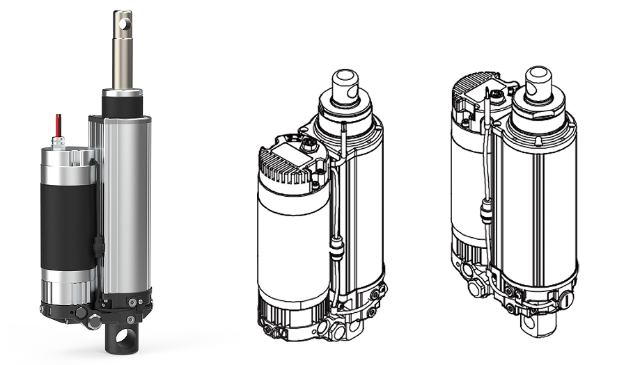 Hydraulic Linear Actuator Working Principle