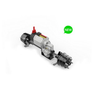 1500W brushless DC drum brake full floating axle