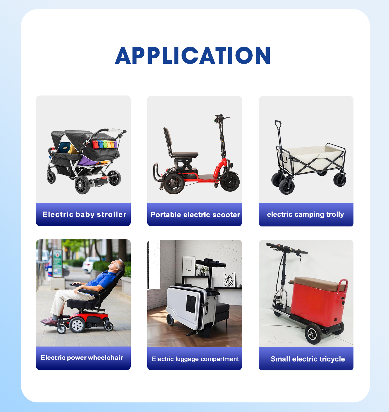 Rotontek 150W / 250W / 300W Ultra-Light Small Brushless Low-Speed Drive Axle