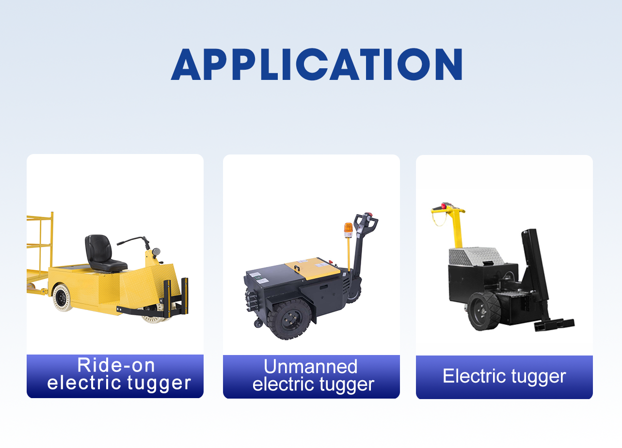 AC Motor Electric Tugger Drive Axle 1000kg Capacity